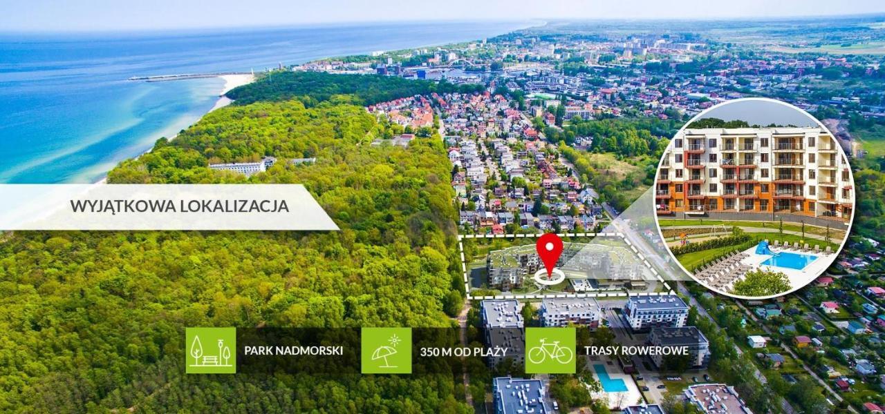 Apartament Z Basenem Laura Polanki Park Appartement Kołobrzeg Buitenkant foto